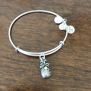 Alex and Ani pineapple bracelet